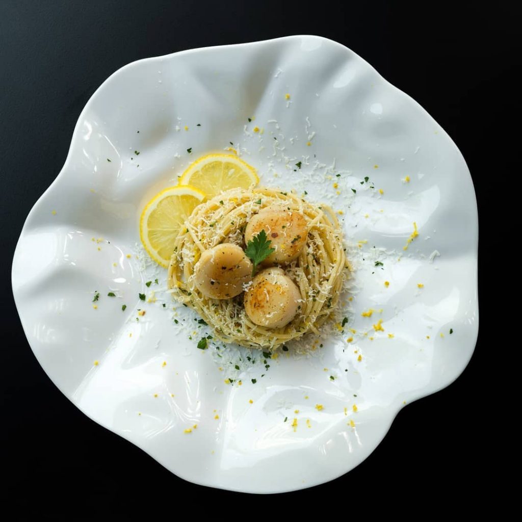 Resep Spaghetti Scallop Saus Mentega Resep Spaghetti Scallop Saus Mentega