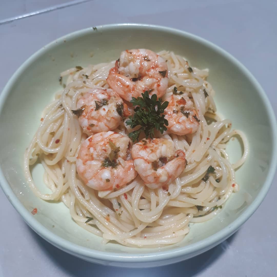  Resep  Spaghetti  Saus Udang 