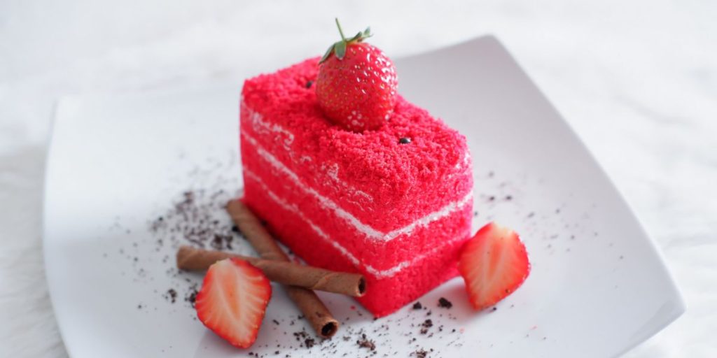 Resep Strawberry Steamed Cake Super Lembut Dengan Sensasi Asam Manis