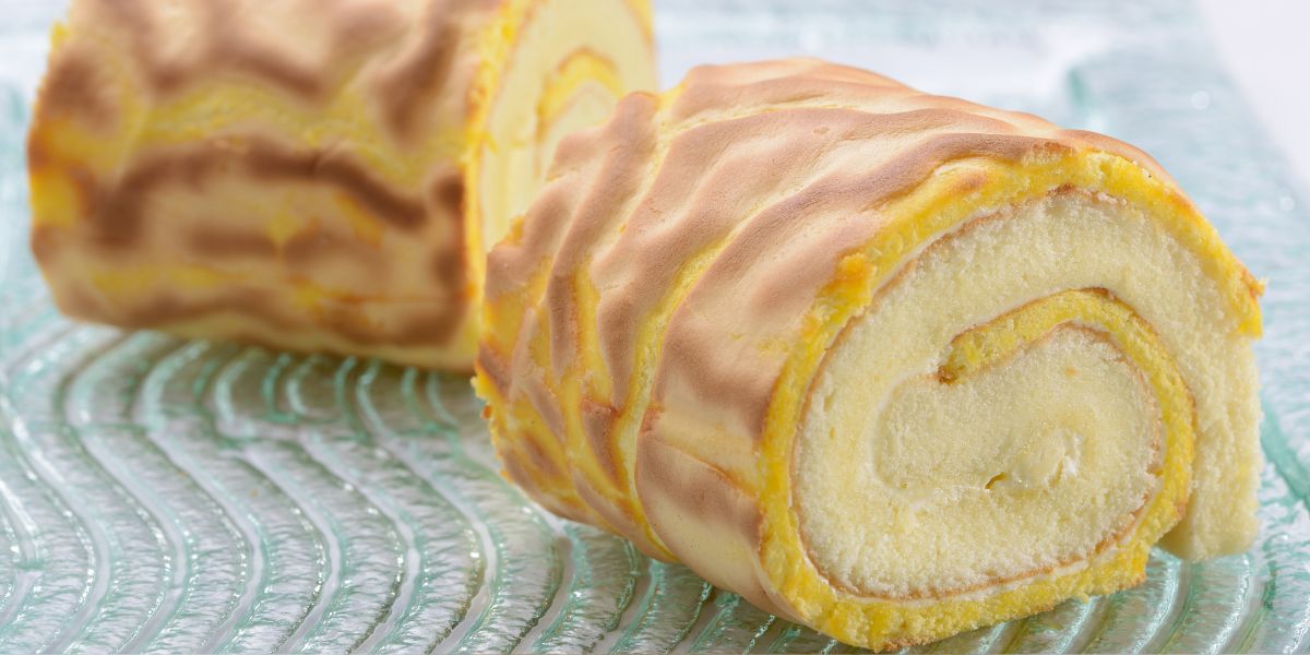 Cara Membuat Resep Bolu Gulung Tiger Roll Cake Lezat Bercorak Indah