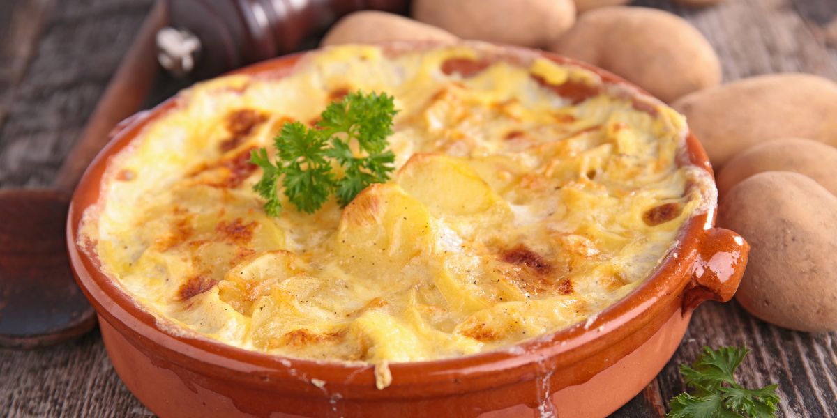 Cara Membuat Resep Potato Au Gratin Sederhana Creamy dan Gurih