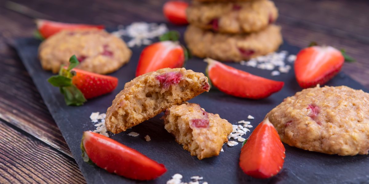 Cara Membuat Resep Strawberry Cookies, Rasa Asamnya Terasa di Setiap Gigitan