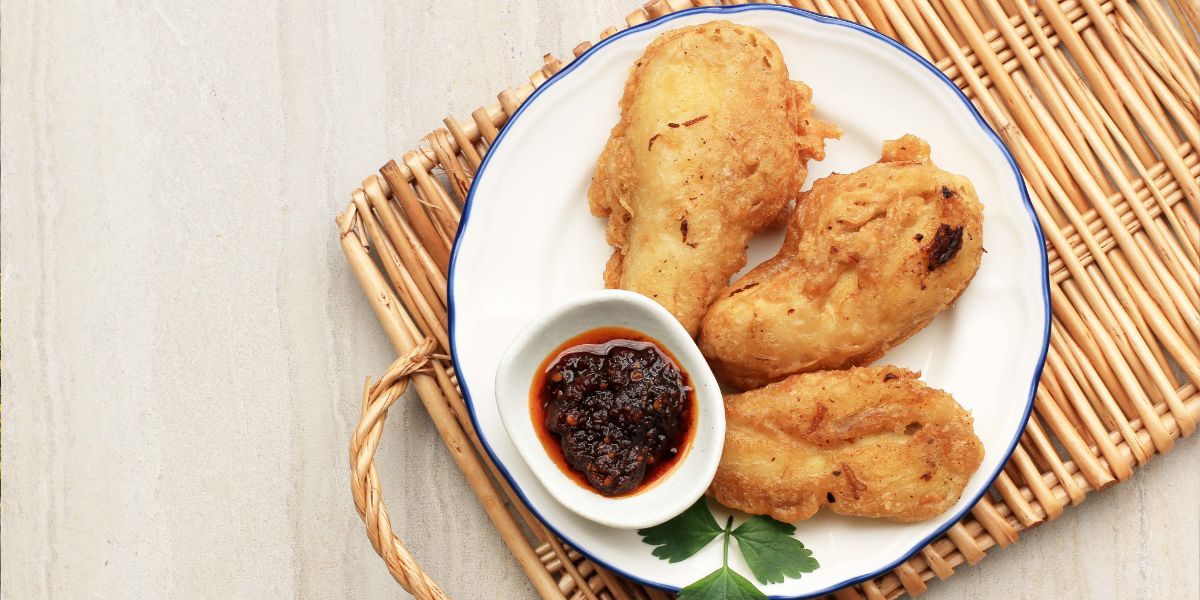 Cara Membuat Resep Pisang Goreng Sambal Roa Pedas Manis Jadi Satu