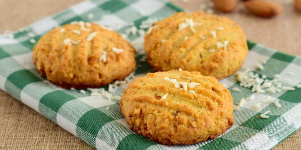 Dengan 4 Bahan Saja Bisa Bikin Resep Cookies Almond Kelapa Untuk Lebaran