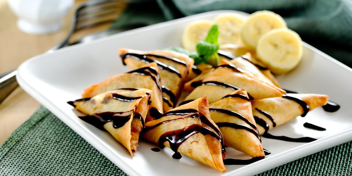 Cara Membuat Resep Banana Samosa Pisang Keju yang Renyah dan Gurih