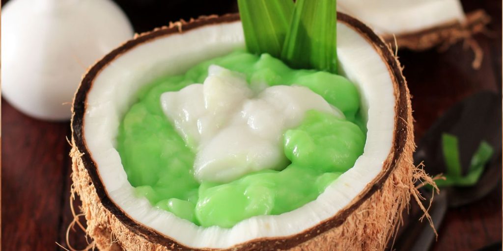 Resep Bubur Sumsum Pandan Rumahan Selembut Sutra Disiram Kuah Manis