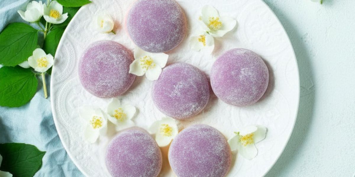 Cara Membuat Resep Mochi Ubi Ungu Kenyal Dengan Isian Melimpah Super Lezat
