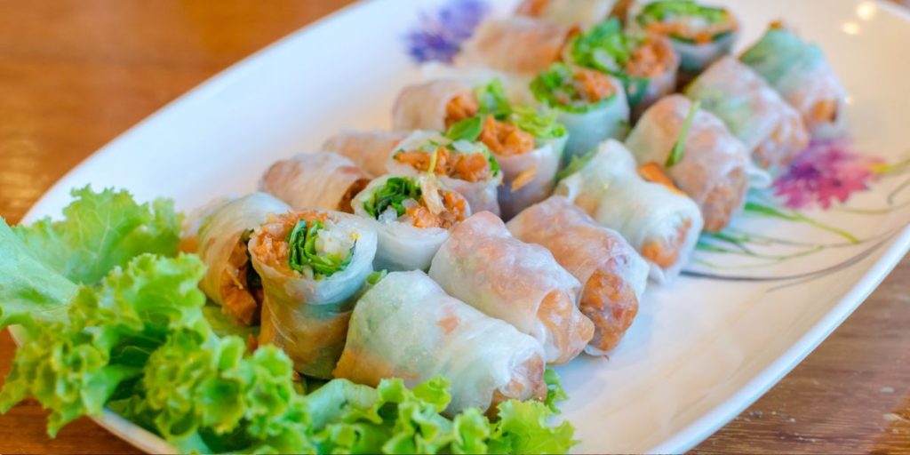 Cemilan Sehat! Yuk Coba Resep Thailand Spring Roll Isi Sayuran Segar