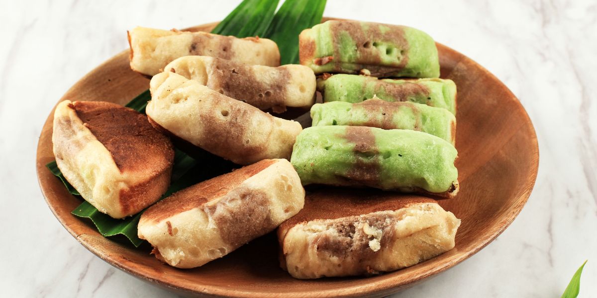 Cara Membuat Resep Pukis Ubi Pandan Super Lembut Menggoda Selera