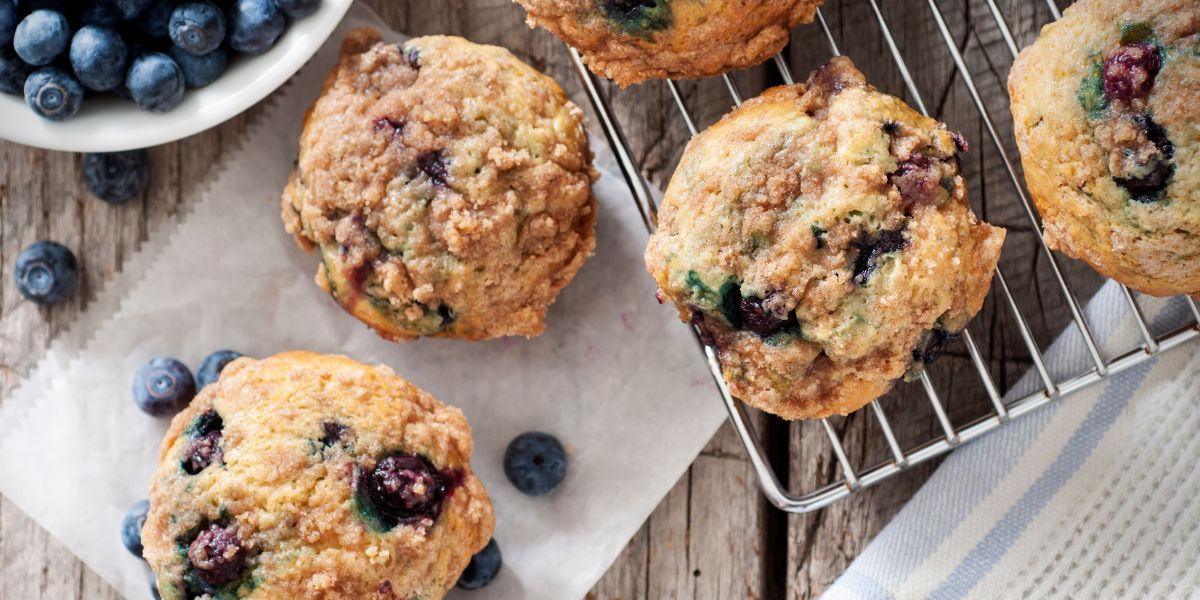 Resep Muffin Blueberry Crumble Homemade, Empuk dan Renyah Jadi Satu