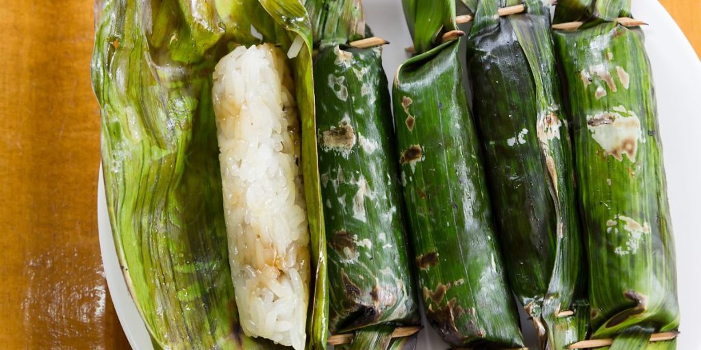 Cara Membuat Resep Gogos Kambu, Lontong Ketan Bakar Khas Polewali Mandar
