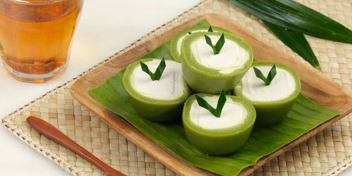 Cara Membuat Resep Khanom Lem Kleun Asal Thailand Kenyal dan Lembut