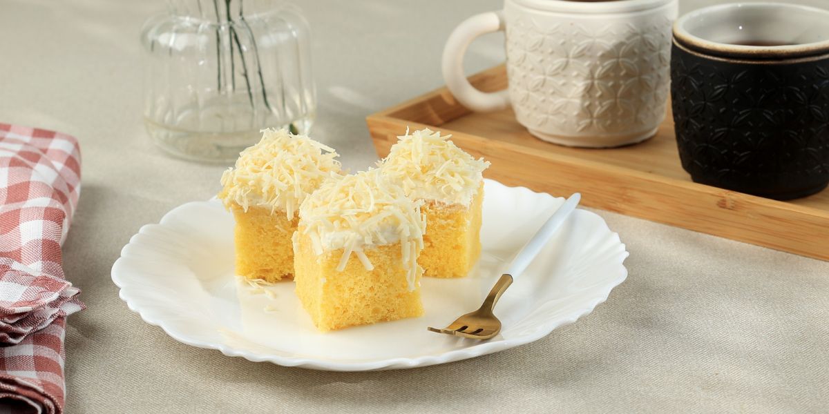 Cara Membuat Resep Snow Cheese Sponge Cake Memadukan Bolu, Cream, dan Keju